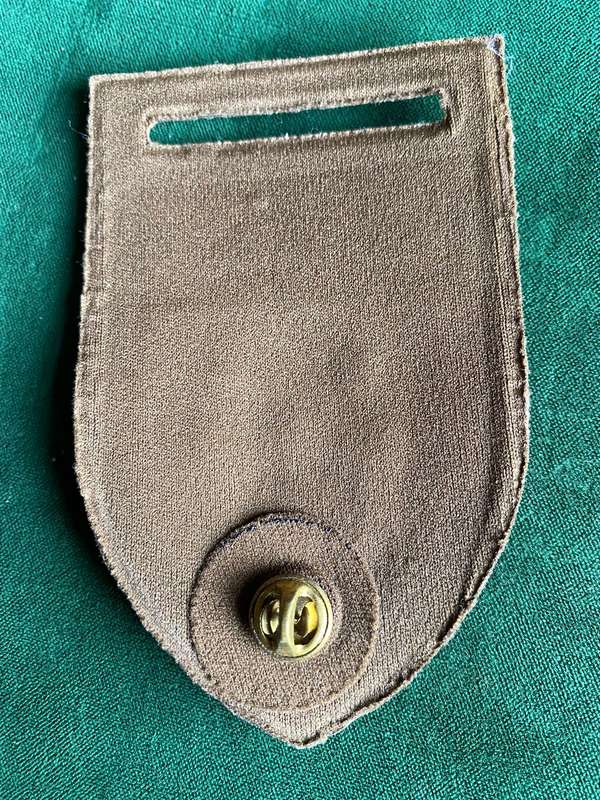 111 BATTALION WITH EASTERN TRANSVAAL COMMAND TUPPER FLASH-ONE PIN