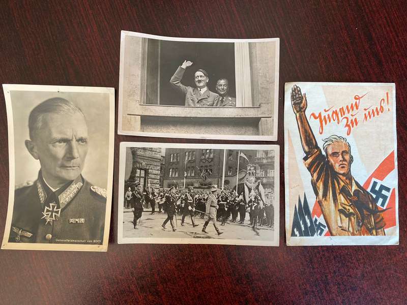Original German WW2 postcards - 4 sold together