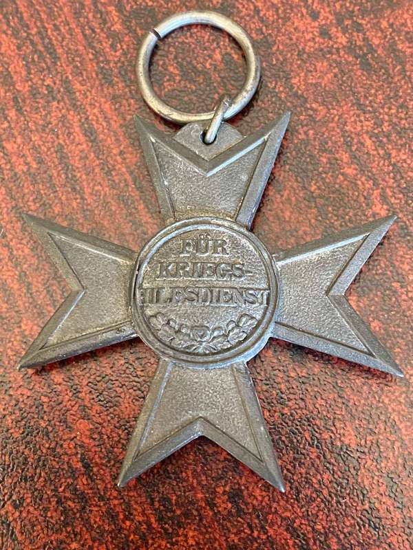 German WW1 Merit Cross for War Aid - Instituted on 5 Dec 1916