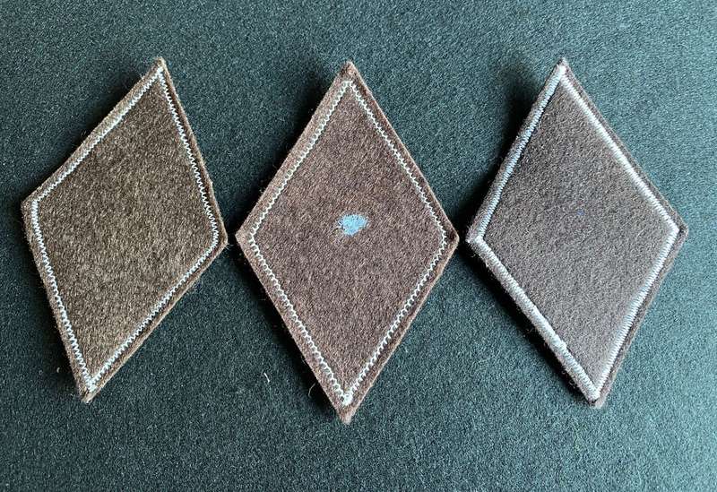 CZECH PARACHUTE SHOULDER FLASHES 3 DIFFERENT CATEGORIES -SOLD TOGETHER-1990'S