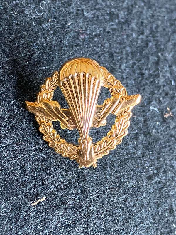 RUSSIAN FEDERATION PARACHUTE COLLAR BADGE