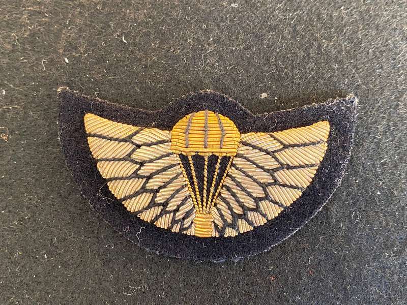 AUSTRALIAN S.A.S. PARACHUTE WING BULLION EMBROIDERED