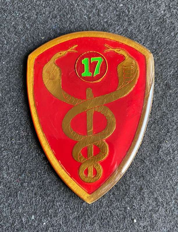 17 FIELD AMBULANCE FLASH- NO PINS