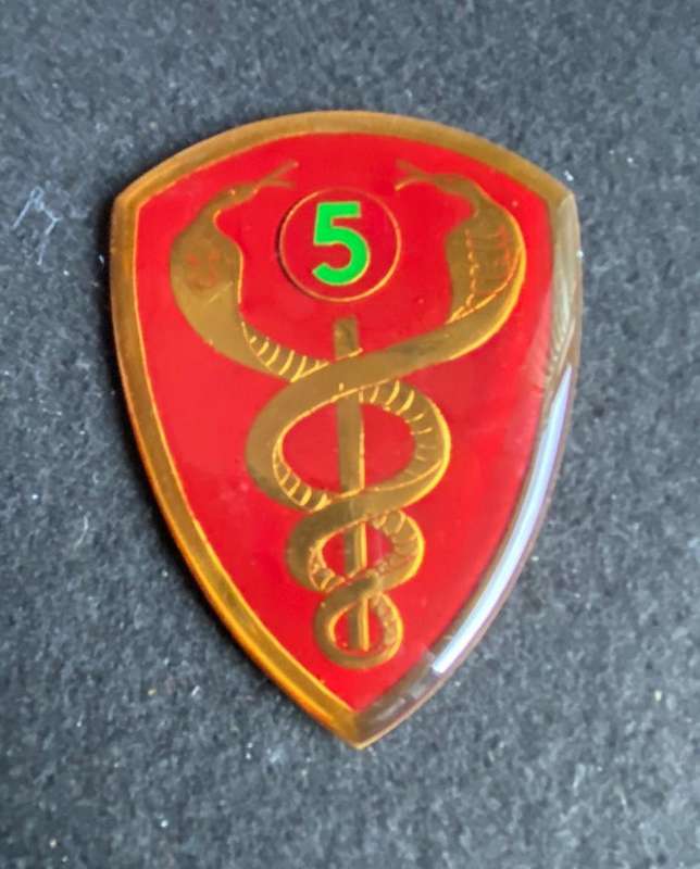 5 FIELD AMBULANCE FLASH- NO PINS