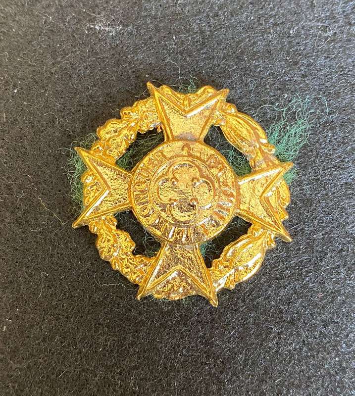 RHODESIAN CORPS OF CHAPLAIN'S CAP BADGE- NO LUGS