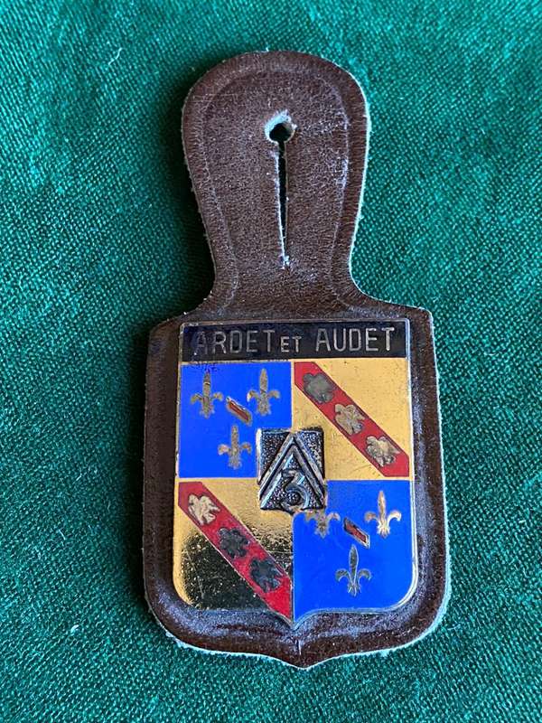 FOB BADGE FOR THE 3RD DRAGOON REGT. OF THE FRENCH ARMY