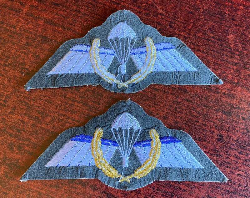 NETHERLANDS PARA WINGS-B WING (COMBAT JUMP) (U.A.) 2 WINGS