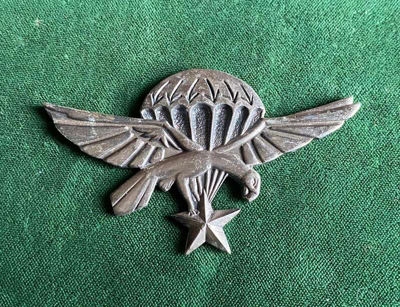 DJIBOUTI,ARMY PARA BADGE- NO LUGS