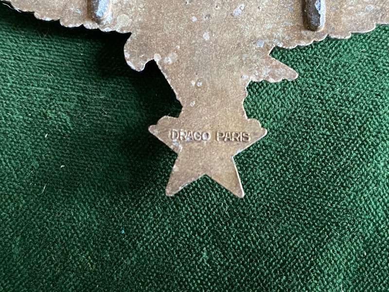 DJIBOUTI,ARMY PARA BADGE- NO LUGS- 1980'S