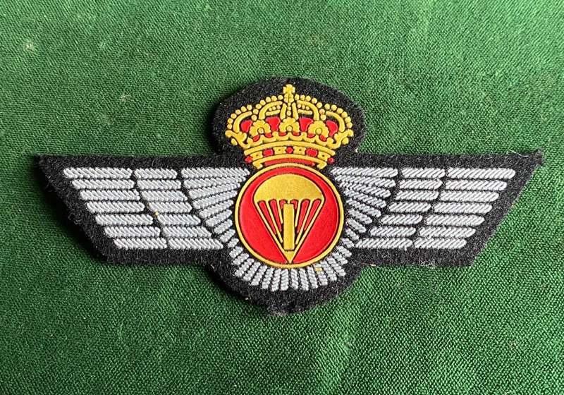 SPAIN PARA BADGE FOR INSTRUCTOR 1977-RANGE