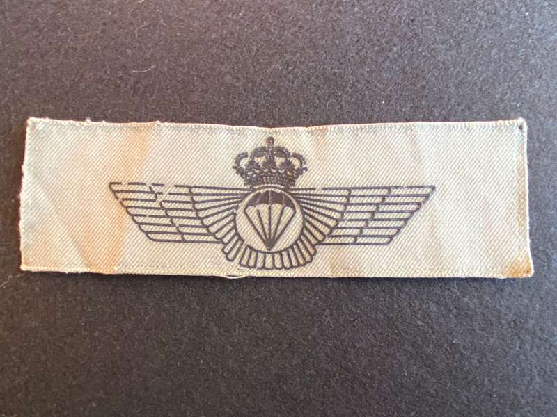 SPANISH 1977 SERIES,BASIC PARA WING- FIELD DRESS