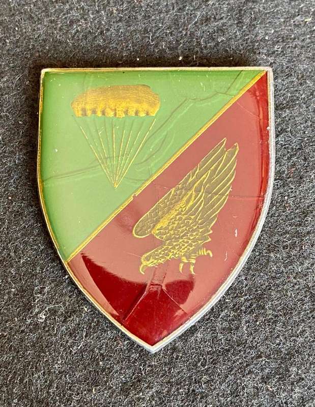SWA PARACHUTE BATTALION POCKET FLASH TYPE 1- NO PINS