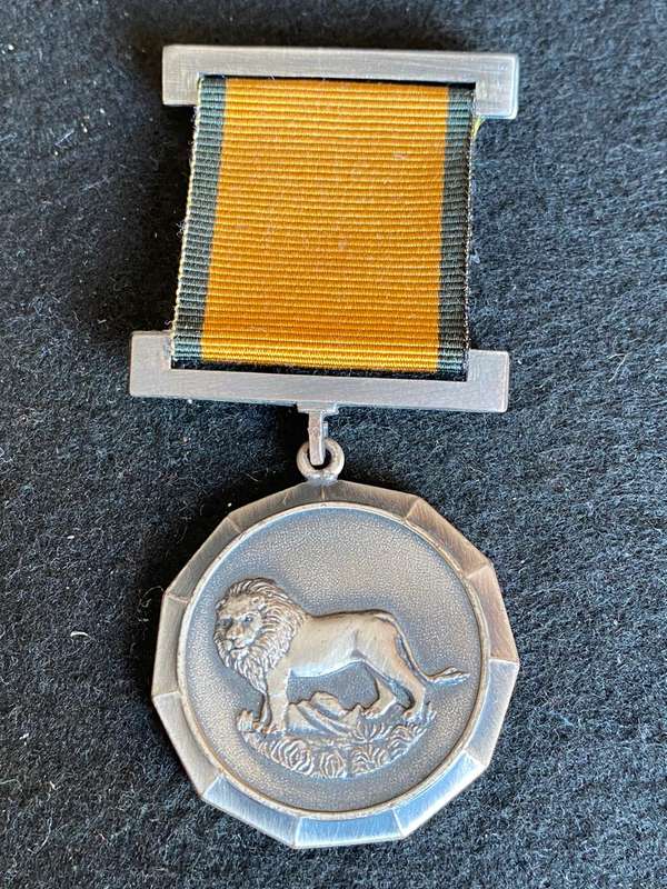 SWA LION MEDAL FOR CIVIL OPS MERITORIOUS CONDUCT