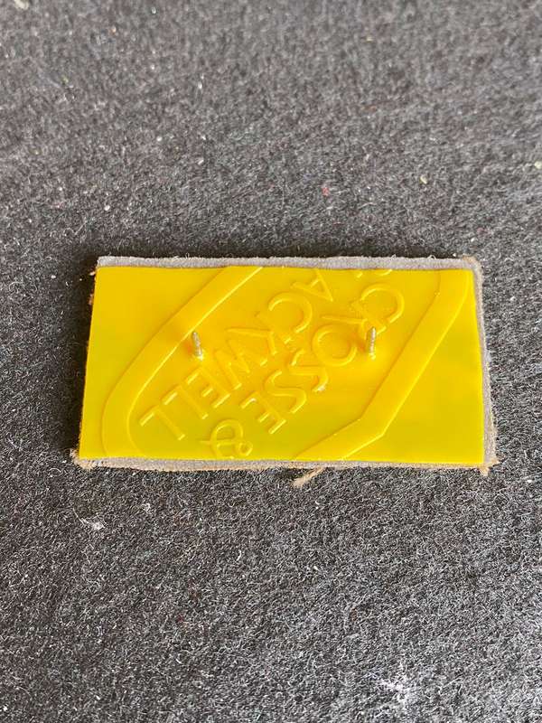 SWA 1ST CLASS SHOT BREAST BADGE- 2 PINS