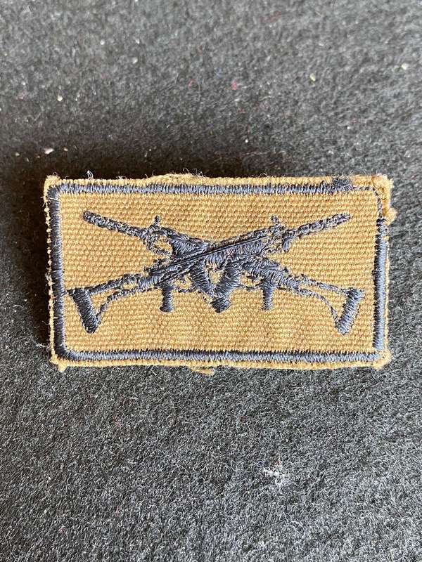 SWA 1ST CLASS SHOT BREAST BADGE- 2 PINS