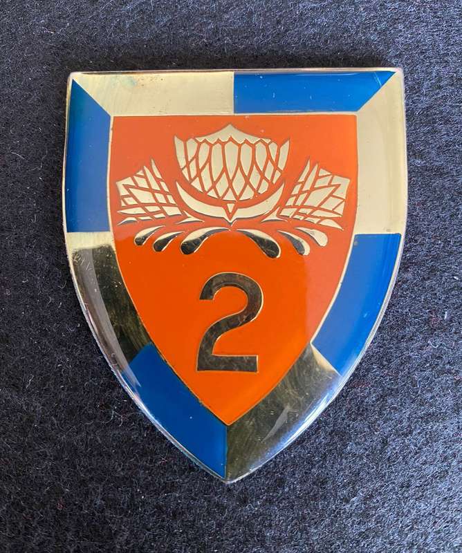 2 SPECIAL SERVICE BATTALION FLASH - NO PINS