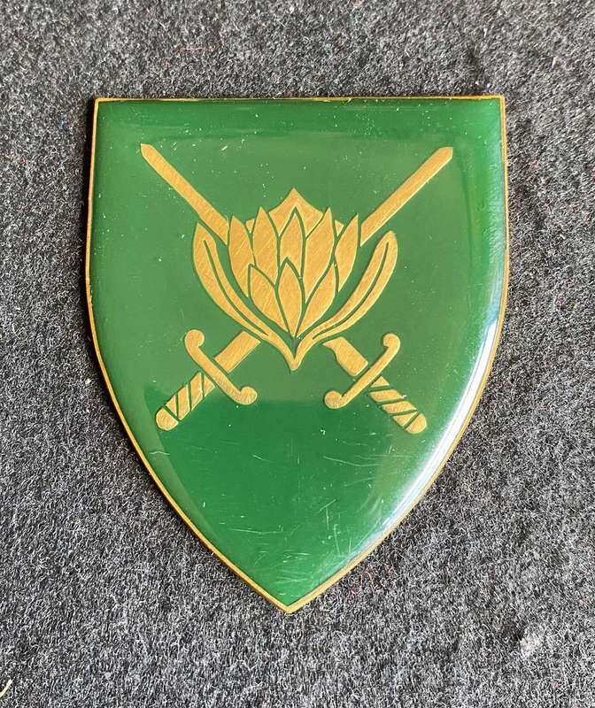 HQ 1 SA CORPS FLASH- NO PINS