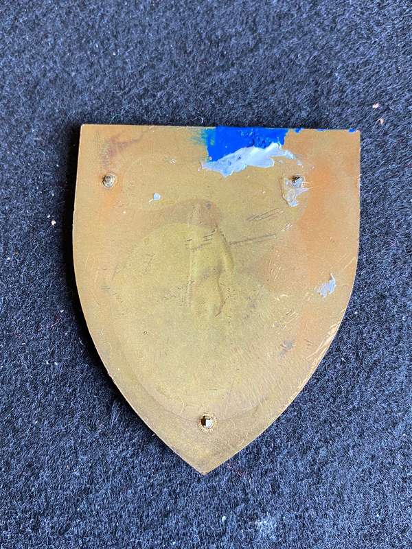 6 FIELD ENGINEER REGT. (MAROON) FLASH- NO PINS