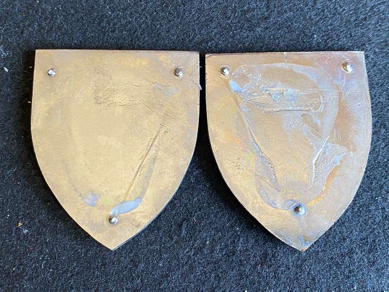 PRETORIA REGIMENT FLASH PAIR- NO PINS