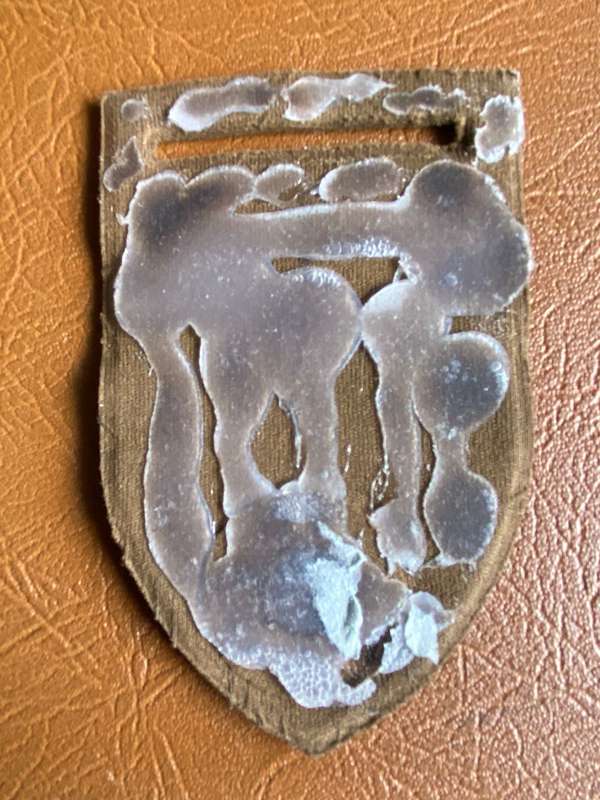 81 ARMOURED BRIGADE HQ TUPPER FLASH- SILICONE CAN BE CLEANED ON THE BACK