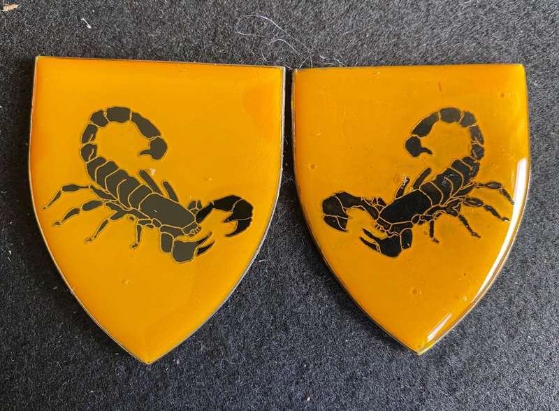 GATSRAND COMMANDO FLASH PAIR- YELLOW TYPE- NO PINS