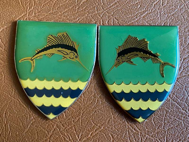 DURBAN SOUTH COMMANDO FLASH PAIR- NO PINS