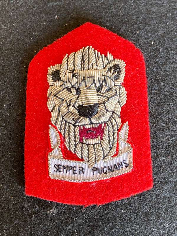 S.W.A.T.F REACTION FORCE SENIOR OFFICERS (COLONELS) CAP BADGE STAFF QUALIFIED