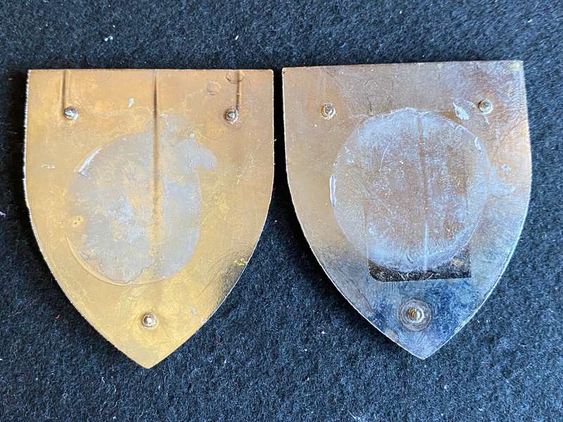 BLOEMFONTEIN DISTRICT COMMANDO FLASH PAIR- NO PINS