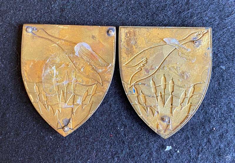 EAST GRIQUALAND COMMANDO FLASH PAIR- NO PINS