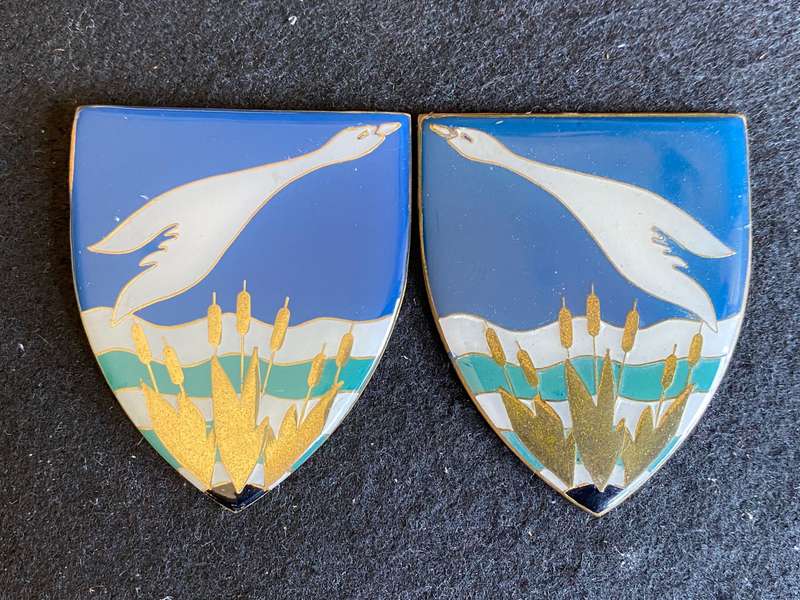 EAST GRIQUALAND COMMANDO FLASH PAIR- NO PINS