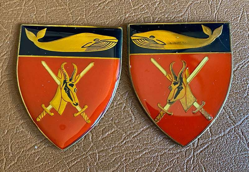 WALVISBAAI COMMANDO HQ-FULL SIZE FLASH PAIR-OWEN F559/560- NO PINS