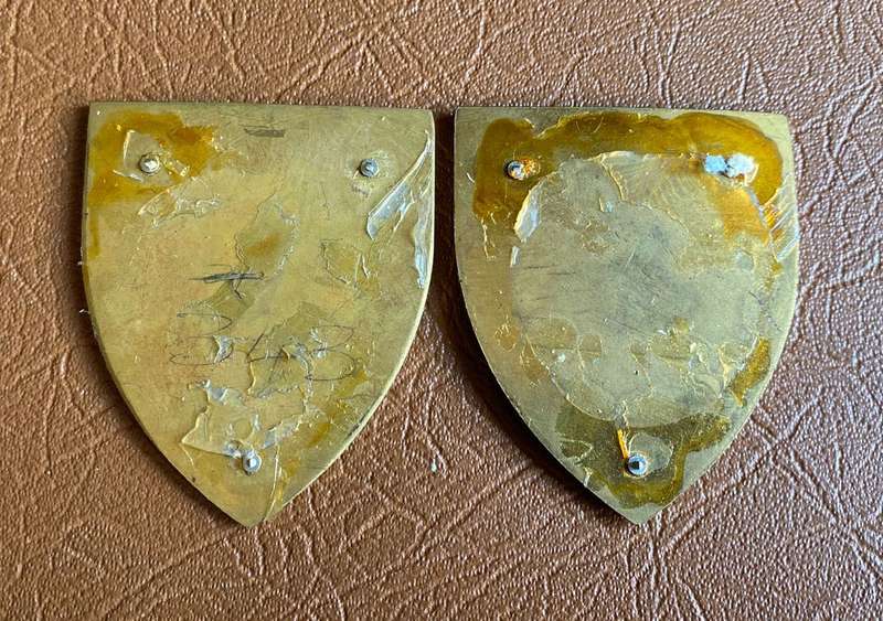 HANTAM COMMANDO,YELLOW AND BROWN TYPE FLASHES - NO PINS