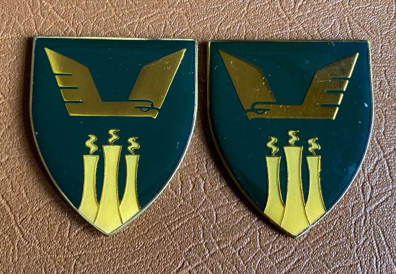 SASOLBURG COMMANDO FLASH PAIR- NO PINS