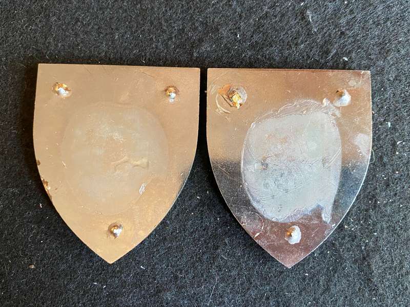 1 NATAL MOUNTED RIFLES FLASH PAIR- NO PINS