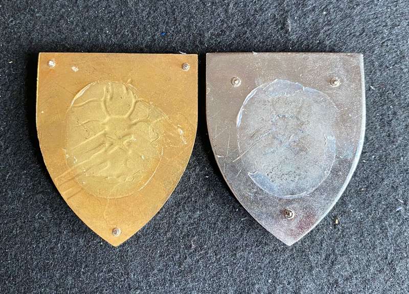 JOHANNESBURG EAST COMMANDO FLASH PAIR- NO PINS- TWO COLOUR VARIATIONS