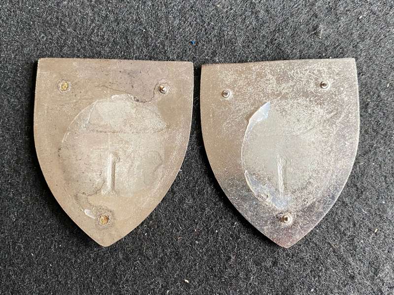 1 LIGHT HORSE REGT. FLASH PAIR - NO PINS