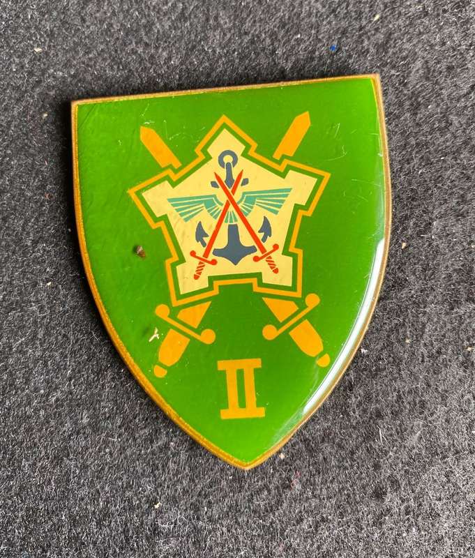 CHIEF OF STAFF INTELLIGENCE YELLOW TYPE FLASH- NO PINS-OWEN NO F 480