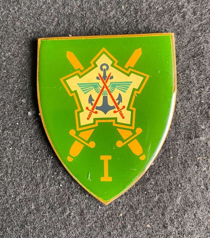CHIEF OF STAFF PERSONNEL YELLOW TYPE FLASH- NO PINS-OWEN NO F 477