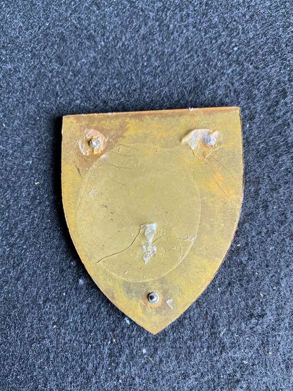 CHIEF OF STAFF PERSONNEL YELLOW TYPE FLASH- NO PINS-OWEN NO F 477