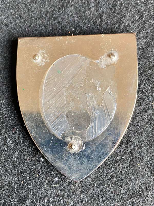 CHIEF OF STAFF FINANCE SILVER CENTRE THICK V TYPE- NO PINS-OWEN NO F 492