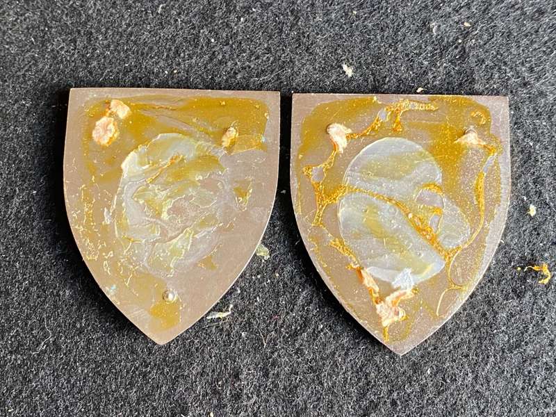 5 SIGNAL REGT. FLASH PAIR- NO PINS