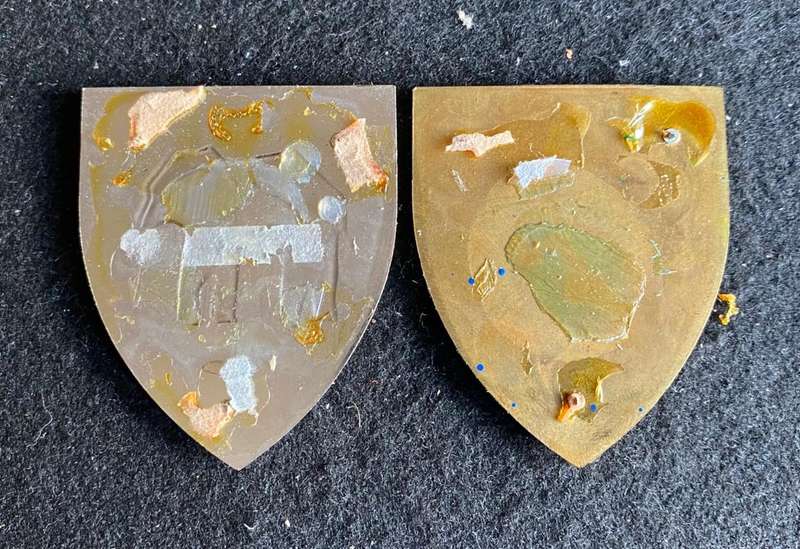 EP SIGNAL UNIT-GOLD ELEPHANT TYPE- PAIR- NO PINS