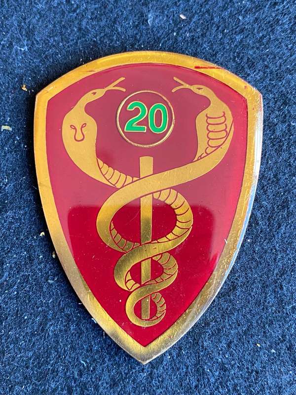 20 FIELD AMBULANCE FLASH- NO PINS