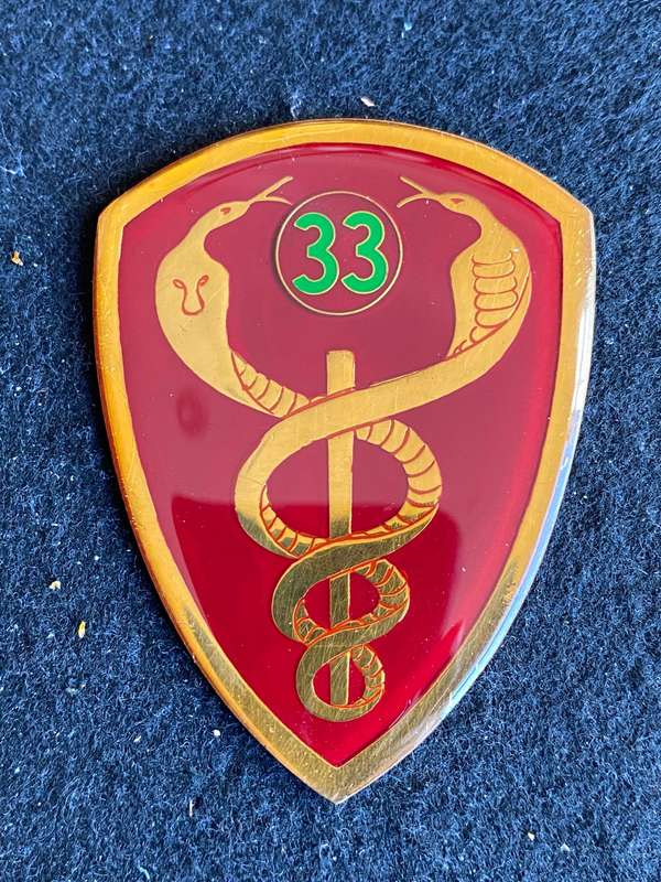 13 FIELD AMBULANCE FLASH- NO PINS