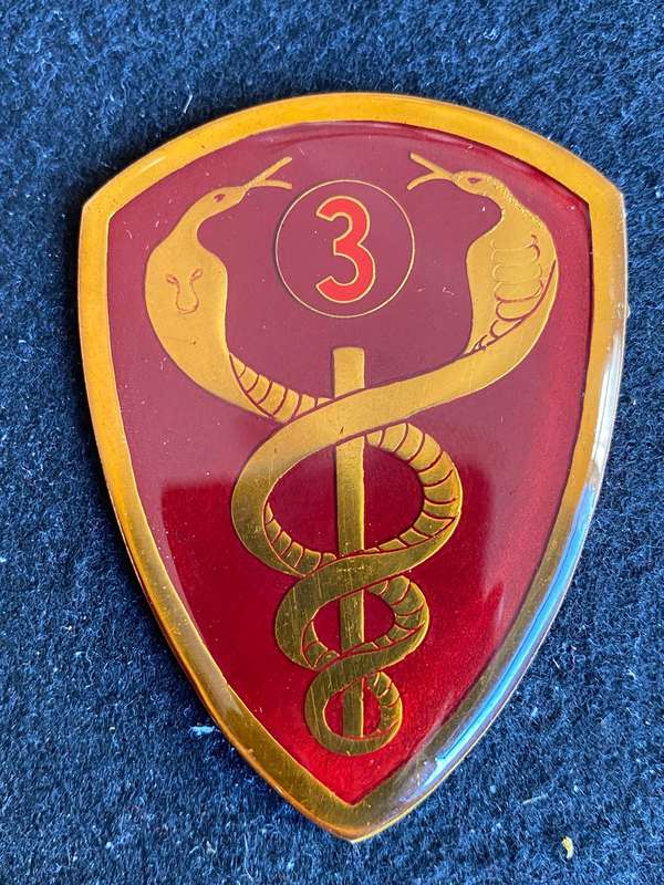 3 MILITARY HOSPITAL FLASH- NO PINS