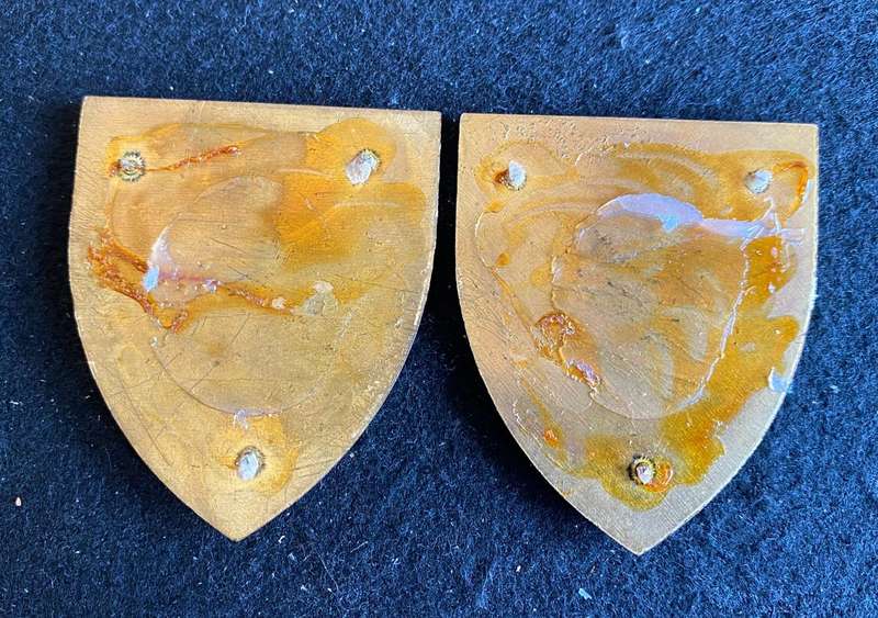 NORTHERN TRANSVAAL COMMAND FLASH PAIR-YELLOW TYPE-OWEN NO F 407 AND F408
