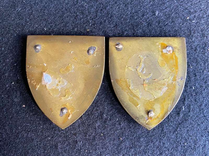 EASTERN PROVINCE COMMAND-GOLD TYPE,FLASH PAIR- NO PINS