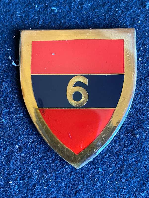 6 FIELD SQUADRON FLASH- NO PINS
