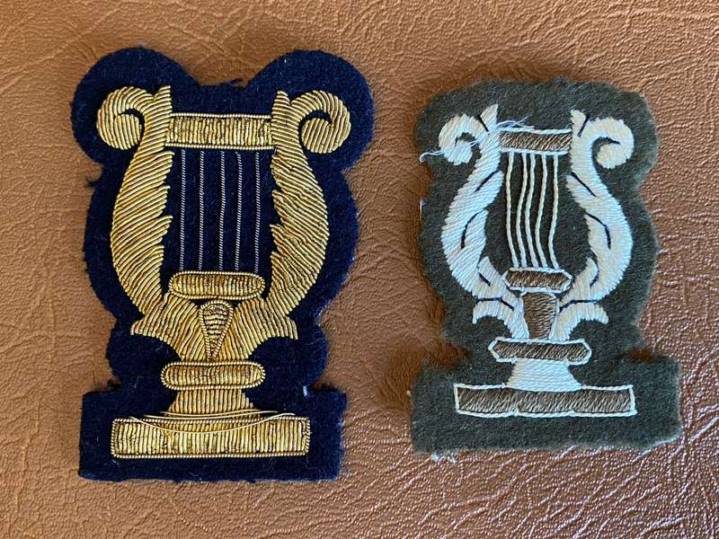 BRITISH BANDSMAN,RA PROFICIENCY BADGES- 1931-1950