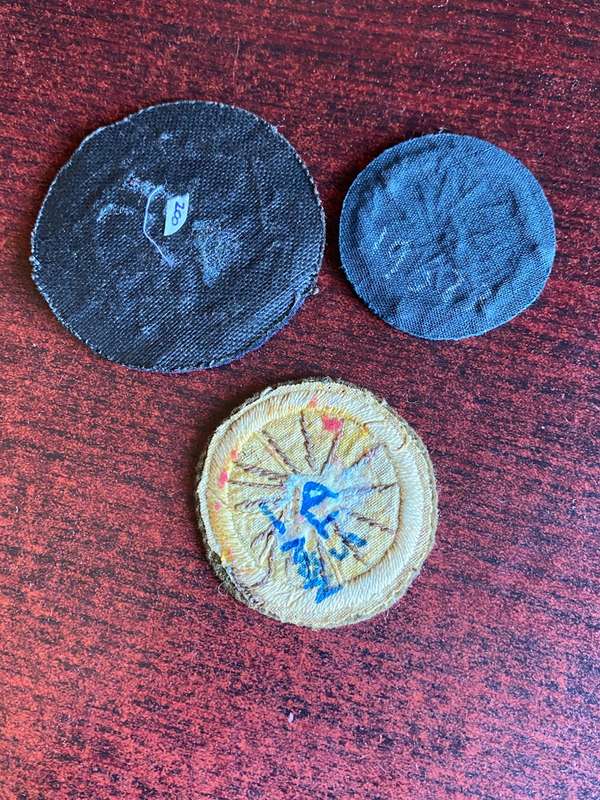 BRITISH WHEELWRIGHT PROFICIENCY BADGES- 3 SOLD TOGETHER